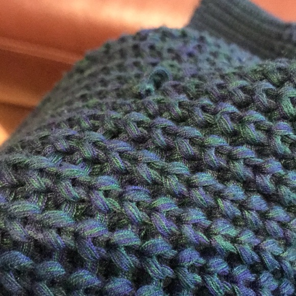 Oversized vintage green cardigan - Picture 8 of 8